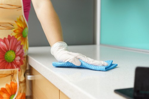 After builders cleaning for a renovated home in N16