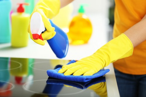 End of tenancy cleaning for a period property in N16
