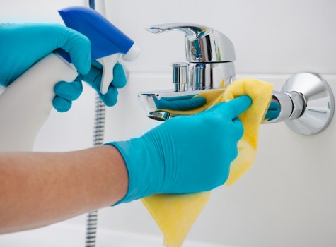 Entrance lobby maintenance for a block of flats in N16