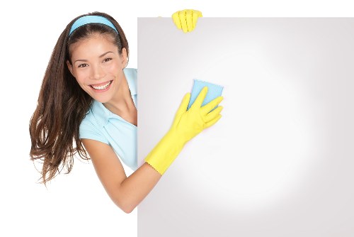 Office cleaner maintaining shared kitchen and meeting areas in N16